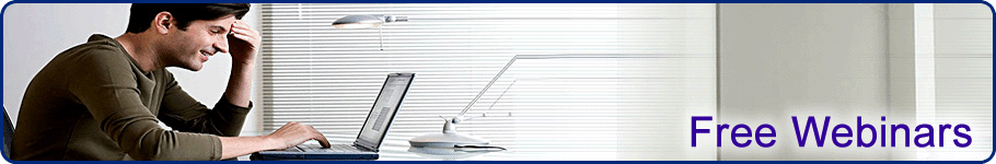 free webinars header