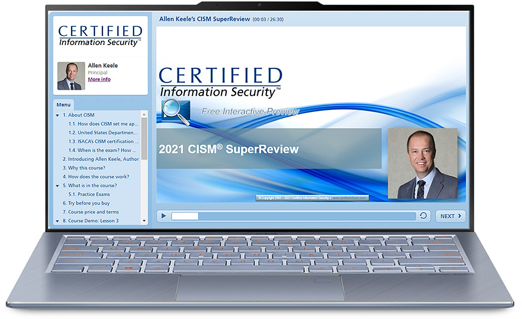 CISM最新問題