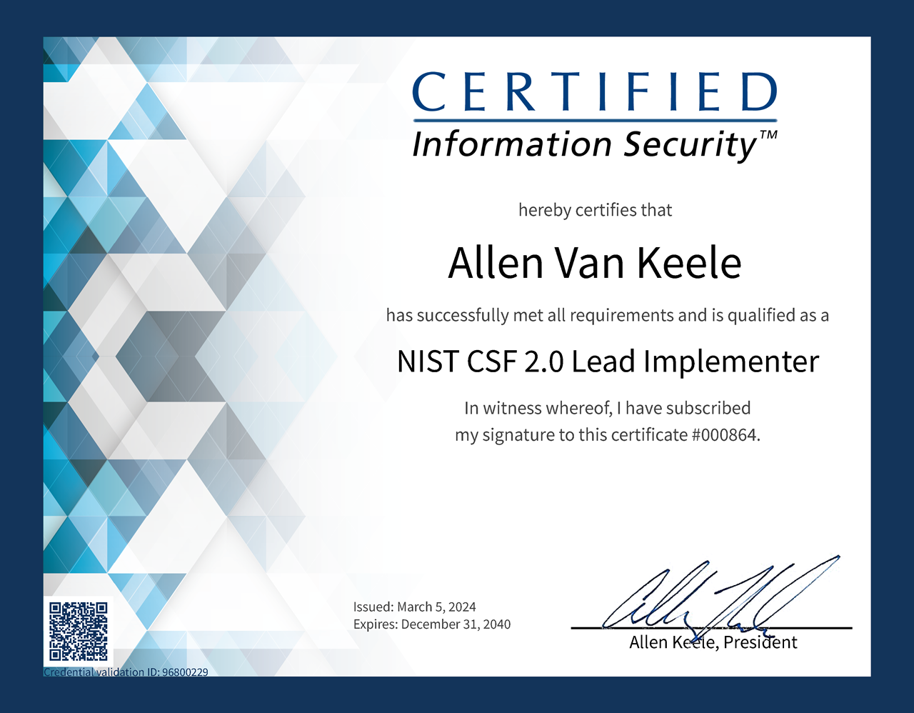nist cybersecurity framework training