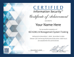 iso 42001lead auditor artificial intelligence certification