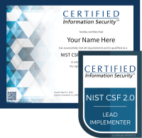 NIST CSF Training and Certification